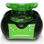 LENCO SCD-24 YEŞİL/SİYAH - CD ÇALARLI TAŞINABİLİR Müzik Seti STEREO FM RADYO - YEŞİL/SİYAH - 3