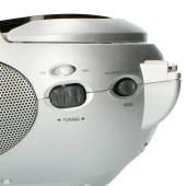 LENCO SCD-24 SİYAH/GÜMÜŞ - CD ÇALARLI TAŞINABİLİR Müzik Seti STEREO FM RADYO - SİYAH/GÜMÜŞ - 11