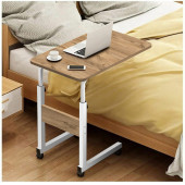 servetavcı Yükseklik Ayarlı Dikey Laptop ve Servis Sehpası - Atlantik Çam Beyaz (Tekerli) - 1