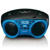 LENCO SCD-501 Mavi TAŞINABİLİR Müzik Seti FM RADYO BLUETOOTH ÖZELLİKLİ CD-USB OYNATICI - MAVİ - 3