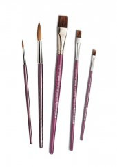 Akrilik Boya Resim Seti Artdeco 12 Renk 75 ml Akrilik Boya Şövalye 2 Tuval 35x50 Fırça Spatula Şövale - 4