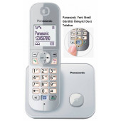 Panasonic KX-TG6811 Gri Telsiz Telefon - 1