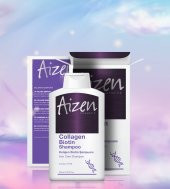 Aizen Kolajen Biotin Saç Bakım Şampuanı 400ml - 3
