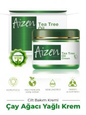 Aizen Çay Ağacı Yağlı Cilt Bakım Kremi 50ml - 1