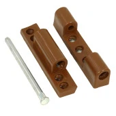 Pvc Pimapen Pencere Menteşesi Metal 75 mm Açık Kahverengi thumbnail 2