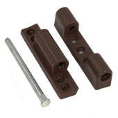 Pvc Pimapen Kapı Pencere Menteşesi Metal 90 mm Koyu Kahverengi - 2