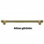 Çekmece Dolap Kapak Kulpu Kulbu 192 mm Gold Metal Kulp - 5
