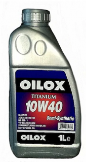 Oilox 10w40 Titanium Sentetik 1 Litre - 1
