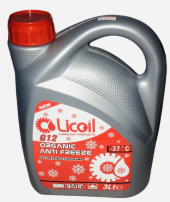 Licoil Organik G12 Kırmızı Antifriz -37C  3 Litre - 1