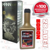 MannBor Boron Teknoloji Dizel Mazot Yakıt Katkısı 250ML x28 ADET - 1