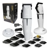 JRL Professional  Onyx FF220C-Beyaz Profesyonel Kablosuz Saç Kesme Makinesi - 4