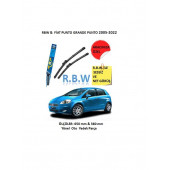 RBW Fiat Punto Grande Punto (2005-2022)Aracınıza Özel Muz Tip Silecek Takımı - 1