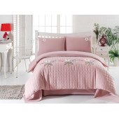 Fulya Nakıslı Dört Mevsim Set-Pudra - 1