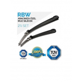 RBW Renault Megane 2 Hatchback (2006-2008) Aracınıza Özel Muz Tip Silecek Takımı - 4