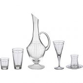 Kcd Cam Dekor Di̇zayn Zerafet Sade 61 Parça Su Takımı thumbnail 1