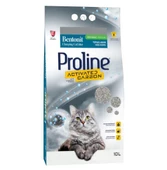 Proline Aktif Karbonlu Topaklanan Kedi Kumu 10 lt - 1