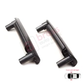 VW Transporter T5 Makyajsız Kasa 2003-2009 İçin Ön İç Kapı Kolu Tutamağı Seti Siyah 7H0867179F 80F thumbnail 3