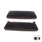 VW Transporter T5 Makyajsız Kasa 2003-2009 İçin Ön İç Kapı Kolu Tutamağı Seti Siyah 7H0867179F 80F thumbnail 1