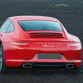 PORSCHE 911 CARRERA KROM BAGAJ YAZISI YENİ TİP - 5
