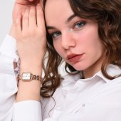 Maiar Kare Kasa Rose Kordon Kadın Kol Saati thumbnail 4