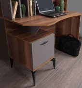 Erezoğulları Mobilya Defne Kitaplıklı Çalışma Masası 110*60*165cm - 2