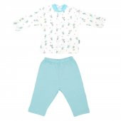 Sebi Bebe Bisikletli Bebek Pijama Takımı 2261 - 1