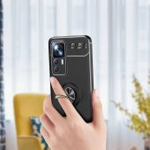 Xiaomi Mi 12T Kılıf Zore Ravel Yüzüklü Silikon Kılıf - 5
