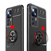 Xiaomi Mi 12T Kılıf Zore Ravel Yüzüklü Silikon Kılıf - 10