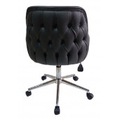 Bilgisayar ve Çalışma Koltuğu Suni Deri Krom Yıldız Ayaklı - 4