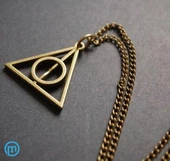 Potter Ölüm Yadigarları Üçgen Kolye - 8
