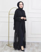 Modatalika Yeni sezon Kadın Ferace Abaya - 10