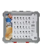 Bosch Pro Freze Seti 30 Parça Karışık 6 mm Şaftlı - 2