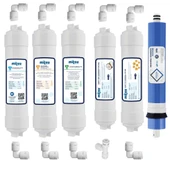 Mil Su Kapalı Kasa Su Arıtma Cihazı Multi Mineralli 6Lı Filtre Set - 1