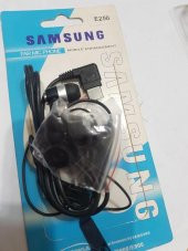 SAMSUNG E250 UYUMLU KULAKLIK (SİYAH) - 1