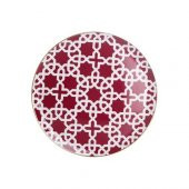 Porland Morocco Düz Tabak Desen5 Fuşya 28CM - 1