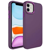 Apple iPhone 11 Kılıf Luna Dışı Soft Yumuşak İçi Kadife Kılıf - 12