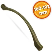 Kartaca 160-192 mm Eskitme Antik Sarı Metal Mobilya Mutfak Çekmece Dolap Dolabı Kulpu Kulbu Kulpları thumbnail 1