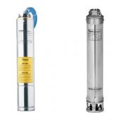 Impo Sk 404/14 Krom Başlıklı Derin Kuyu Dalgıç 1,5 Hp Trifaze Motorlu 4"inç 92 Mss 6 M³/h - 1