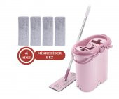 FLORA 3 BÖLMELİ TRİO TABLET MOP SETİ VE 4 ADET MİKROFİBER BEZ F405 - 1