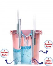 FLORA 3 BÖLMELİ TRİO TABLET MOP SETİ VE 4 ADET MİKROFİBER BEZ F405 - 4