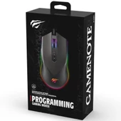 GAMENOTE MS814 Kablolu RGB Gaming Mouse Siyah - 3