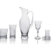 Kcd Seremoni Sade 31 Parça Cam Sofra Sunum Çeyiz Seti Su Bardak Takımı Kesme El Dekor thumbnail 2