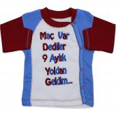 Trabzonspor Hastane Çıkış Yenidoğan Bebek 4 Parça Pamuk Zıbın Set - 2