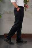 İNCE FİTİLLİ REGULAR KESİM BORU PAÇA ERKEK KADİFE PANTOLON - 4