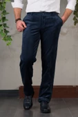 İNCE FİTİLLİ REGULAR KESİM BORU PAÇA ERKEK KADİFE PANTOLON - 12