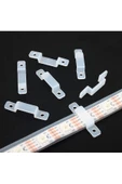 Şerit Led Sabitleme Aparatı 8-10mm Slikon - 10 Adet - 1