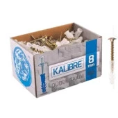 Made Vidalı Kalibre Dübel Takım 8 Mm 100 Adet - 1