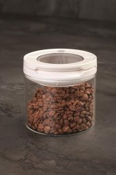 Acar 10230 Borosilikat Yuvarlak Cam Kavanoz - 400 Ml - 1