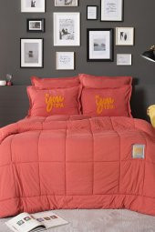 Karaca Home Motto Cotton Comfort Tek Kişilik Mercan - 2
