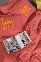 Karaca Home Motto Cotton Comfort Tek Kişilik Mercan - 4